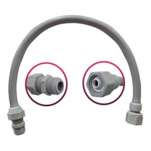 Flexible para agua de pvc  30 cm