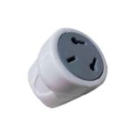 Ficha hembra 3 patas c/bornera