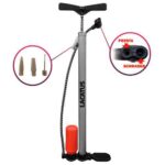 Inflador de pie cromado 32 mm - Lacatus