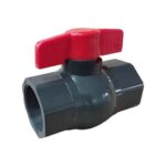 Valvula esférica de pvc - rosca  1 1/2"