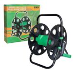 Enrollador p/manguera caño aluminio 60 mts. para mang. 1/2"