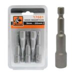 Bocallave magnetica 3/8" (blister x 5 uds.) Berta