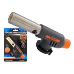 Soplete para cartucho de gas butano c/encendido elect.