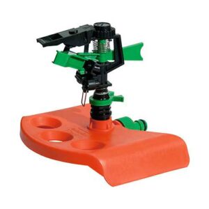 Aspersor a impulso plastico base naranja