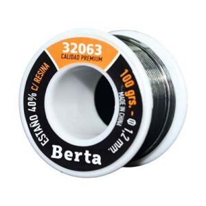 Estaño 40% Berta 1,2 mm (carrete de 100 grs)