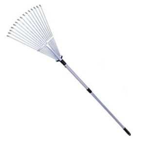 Barrehojas metalico con cabo telescopico de aluminio