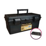 Caja plastica 13" con bandeja 330 x 150 x 200 mm