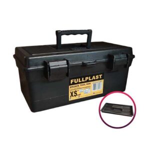 Caja plastica 13" con bandeja 330 x 150 x 200 mm