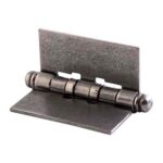 Bisagra tipo municion 100-88 ala ciega hierro pulido