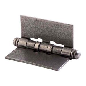 Bisagra tipo municion 100-75 ala ciega hierro pulido