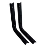 Soporte p/estante 150 x 200 bracket mm negro