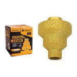 Copa diamantada escalonada