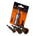 Cepillo descarbonizador ond. copa 12 mmc/vastago