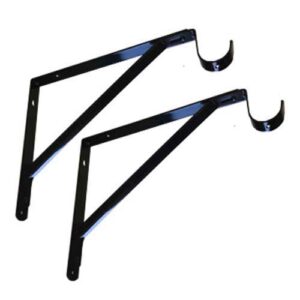 Soporte dúo 250 x 350 mm negro