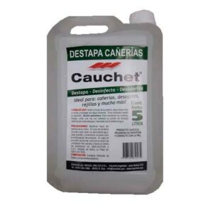 Destapa cañerias (x 5 lt.) Cauchet