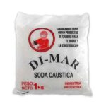 Soda caustica perlada 28 % en bolsa (x 1 kg.)