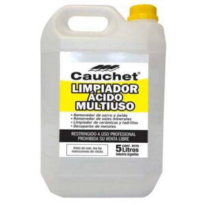 Limpiador acido multiuso deoxi-m (x 5 lt.) Cauchet