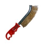 Cepillo de mano bronceado mango plastico