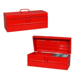 Caja metalica c/band. 415 x 180 x 160 mm