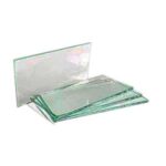 Cristal rectangular p/soldar transparente