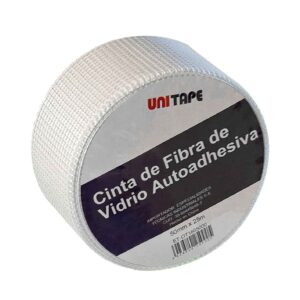 Cinta de fibra de vidrio 50 mm x 25 mts.