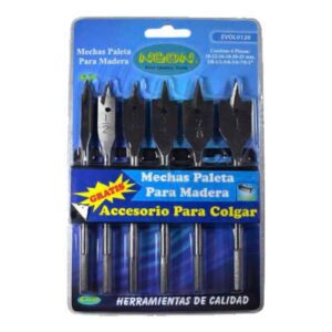 Mecha paleta 3 puntas (juego x 6 pzs.)