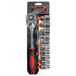 Juego bocallaves c/ crique  enc. 1/2 x 12 piezas