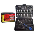 Juego. de puntas 122 pzas.  enc. 1/4" c/accesorios.