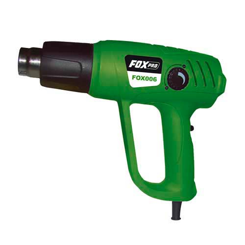 Pistola de calor temp. variable c/accesorios