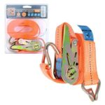 Cincha c/crique - banda de amarre 25 mm x 4 mt . 1 tn