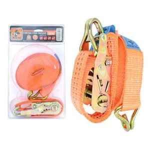 Cincha c/crique - banda de amarre 55 mm x 6 mt . 2 tn
