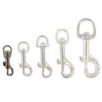 Mosqueton cromado nro. 1 - 45 mm