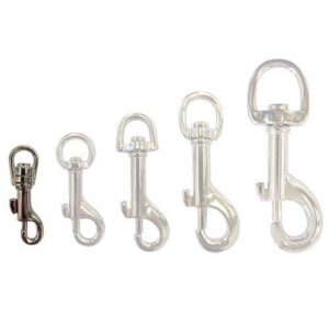 Mosqueton cromado nro. 1 - 45 mm