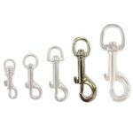 Mosqueton cromado nro. 4 - 75 mm