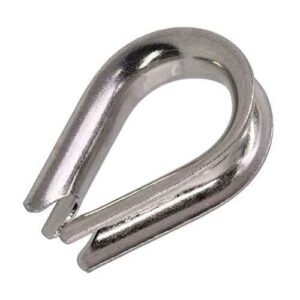 Guardacabo 5/8" galvanizado