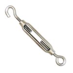 Tensor acero nodular ojo/gancho 3/8"