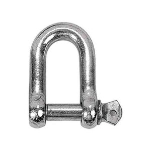 Grillete recto de acero 1"