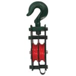 Moton aparejo 2 x 100 mm - para soga 10 mm