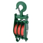 Moton aparejo 3 x 100 mm - para soga 10 mm