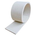 Fieltro de lana 12 mm x 12 cm x 1 mt. Extra denso (faja x 0,6 kg)