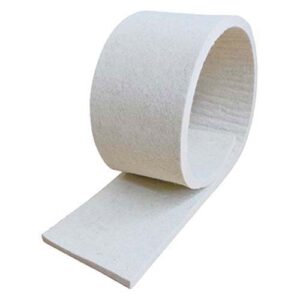 Fieltro de lana 12 mm x 12 cm x 1 mt. (faja x 0,40 kg)