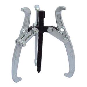 Extractor poleas forjado 3 garras reversible 10"