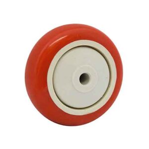 Rueda PU / PP 100 mm sola (c/ ruleman)