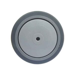 Rueda TPR p /chango 100 mm sola (c/ ruleman)