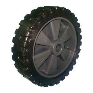 Rueda cesped. PP / banda PVC 125 mm reforzada