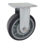 Rueda TPR / PP 152 mm base fija (2 rulemanes)