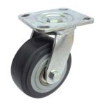 Rueda TPR / PP 125 mm base girat. (2 rulemanes)