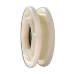 Rueda porton nylon "U" 50 mm (ruleman)
