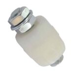 Rodillo estabiliz. Nylon p/ porton de nylon 40 mm