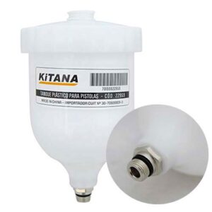 Taza plastica 600 cc. para pistola de gravedad